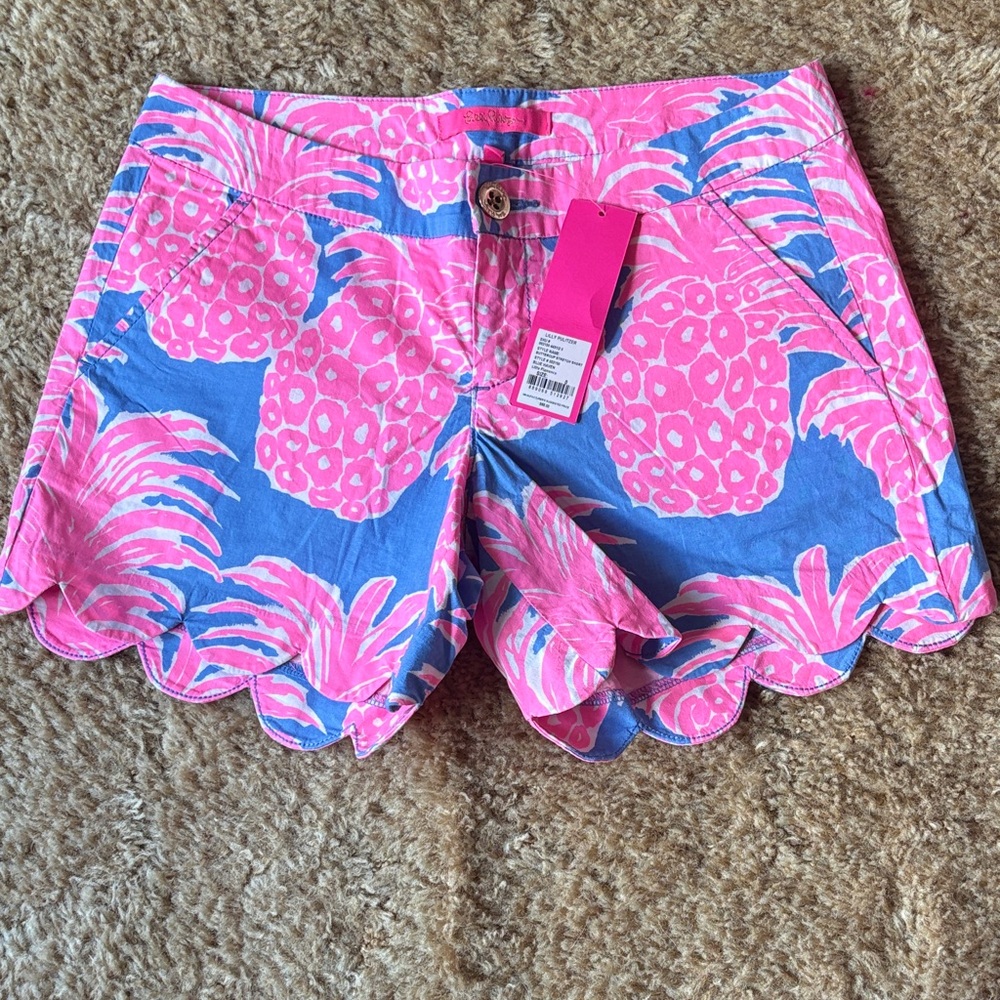 Lilly Pulitzer ladies shorts size 0 new with tags